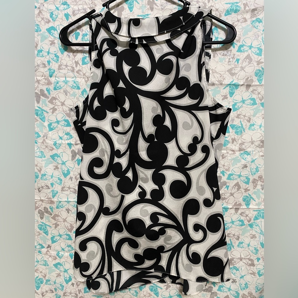 NY&Company Black/white Dress Tank - Picture 2 of 4